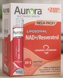 Vida Lifescience Liposomal NAD+ with Resveratrol, 32 Single Serve Packets Infinity Warehouse
