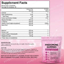 Pheromone Gummies Premium Feminine Balance Blend with Maca Beetroot Strawberry Flavor Daily Supplement 60 Count 30 Servings Infinity Warehouse