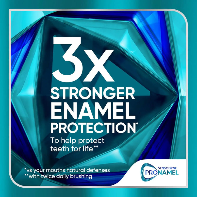Sensodyne Pronamel Clinical Enamel Strengthening Toothpaste, Whitening Action, 3.4 oz (3 Pack) Infinity Warehouse