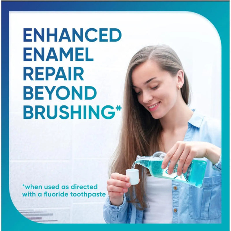 Sensodyne Pronamel Intensive Enamel Repair Alcohol-Free Mouthwash to Help Actively Repair Enamel and Protect Against Cavities, Extra Fresh, 3 x 16.9 fl oz Infinity Warehouse