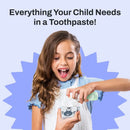 autobrush Kids Fluoride-Free Foaming Toothpaste Watermelon Flavor for Electric or U-Shaped Toothbrush, SLS-Free, Training Toothpaste, Anti-Cavity (3 Pack) Infinity Warehouse