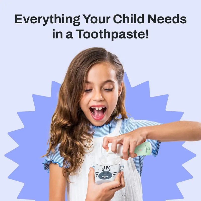 autobrush Kids Fluoride-Free Foaming Toothpaste Watermelon Flavor for Electric or U-Shaped Toothbrush, SLS-Free, Training Toothpaste, Anti-Cavity (3 Pack) Infinity Warehouse