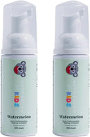 autobrush Kids Fluoride-Free Foaming Toothpaste Watermelon Flavor for Electric or U-Shaped Toothbrush, SLS-Free, Training Toothpaste, Anti-Cavity (3 Pack) Infinity Warehouse