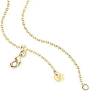 14K Gold Plated CZ Astrology Necklace Beauty Coquette