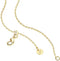 14K Gold Plated CZ Astrology Necklace Beauty Coquette