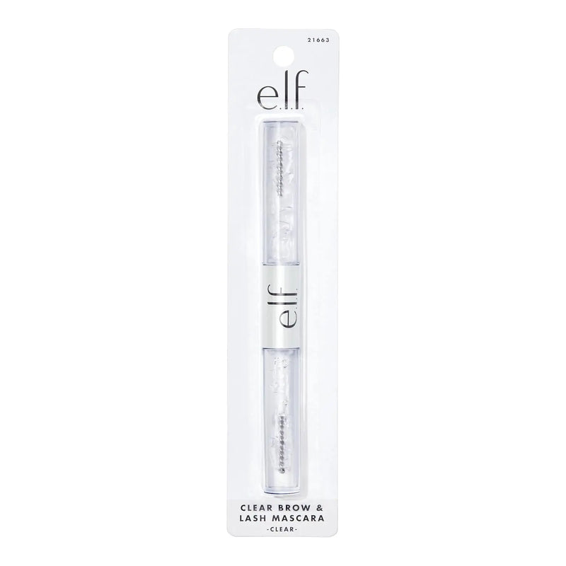 e.l.f. Clear Brow & Lash Mascara, Dual-Sided Brushable Clear Gel For Groomed Brows & Eyelashes, Long-Wear Conditioning Formula, Vegan & Cruelty-Free Infinity Warehouse