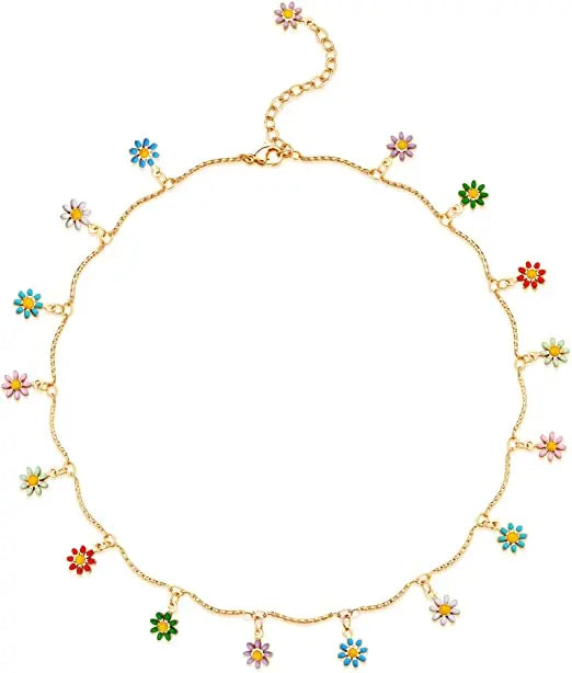 Gold Chain Choker Necklace,14K Gold Plated Dainty Cute Lip Chain Long Necklace Delicate Fashion Choker Necklace Jewelry Gift for Women Beauty Coquette