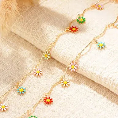 Gold Chain Choker Necklace,14K Gold Plated Dainty Cute Lip Chain Long Necklace Delicate Fashion Choker Necklace Jewelry Gift for Women Beauty Coquette