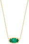 Elisa Pendant Necklace for Women, Fashion Jewelry, 14k Gold-Plate Beauty Coquette