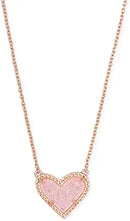 Heart Adjustable Length Pendant Necklace for Women, Fashion Jewelry Beauty Coquette