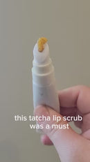 Tatcha Kissu Lip Scrub, Moisturizing Lip Exfoliant with Peach Seed Scrub for Polish, Smooth Lips