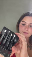 Pefei Tweezers Set - Professional Stainless Steel Tweezers for Eyebrows - Great Precision for Facial Hair, Splinter and Ingrown Hair Removal (Black)