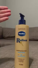 Vaseline Radiant X Even Tone Nourishing Body Lotion With 1% Niacinamide, Coconut Oil, Vitamin C, & Peptides 11 oz