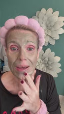 KORRES Santorini Grape Skin Refining Mask with Volcanic Sand, Pore Refining, with Activated Carbon Capsules & Salicylic Acid BHA, Vegan, 70 ml