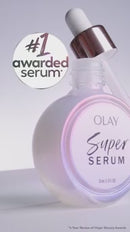 Olay Super Cream with Sunscreen SPF 30, 1.7 oz, Ultra Lightweight Face Moisturizer - Vitamin C & E, Hyaluronic Acid, Niacinamide, Collagen Peptide - Hydrate, Smooth, Brighten, Firm, and Protect