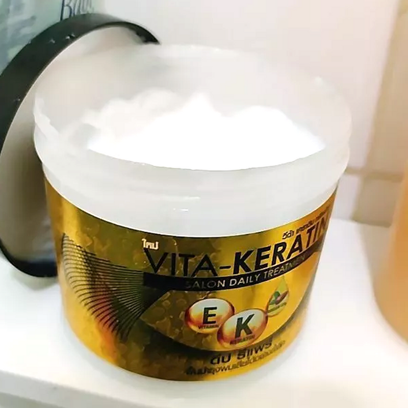 600ml Vita Keratin Salon Daily Treatment Deep Repair Hair care treatment O Infinity Warehouse