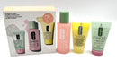 Clinique 3 Step Set: Facial Soap Oily 30ml~Clarifying Lotion 3 60ml~ Gel 30ml Infinity Warehouse