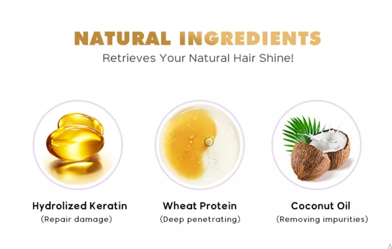 Keratin Treatment Hair Straightening Set Premium 4 Step Purify Shampoo, Keratin Infinity Warehouse