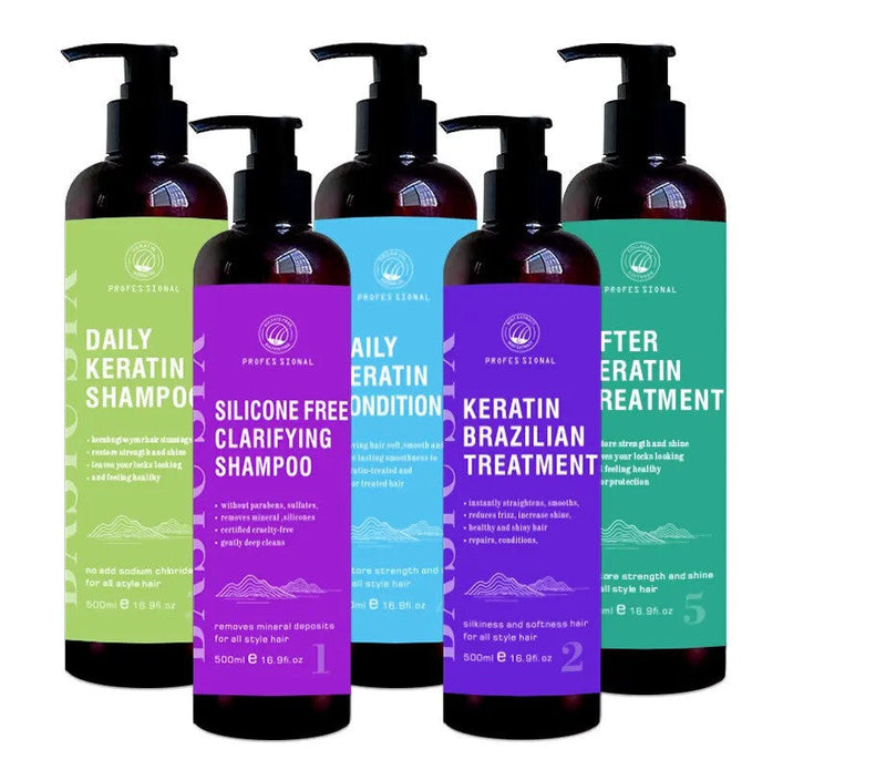 Brazilian Keratin Treatment Set Smoothing Straightening Hair Salon Basic Six Infinity Warehouse