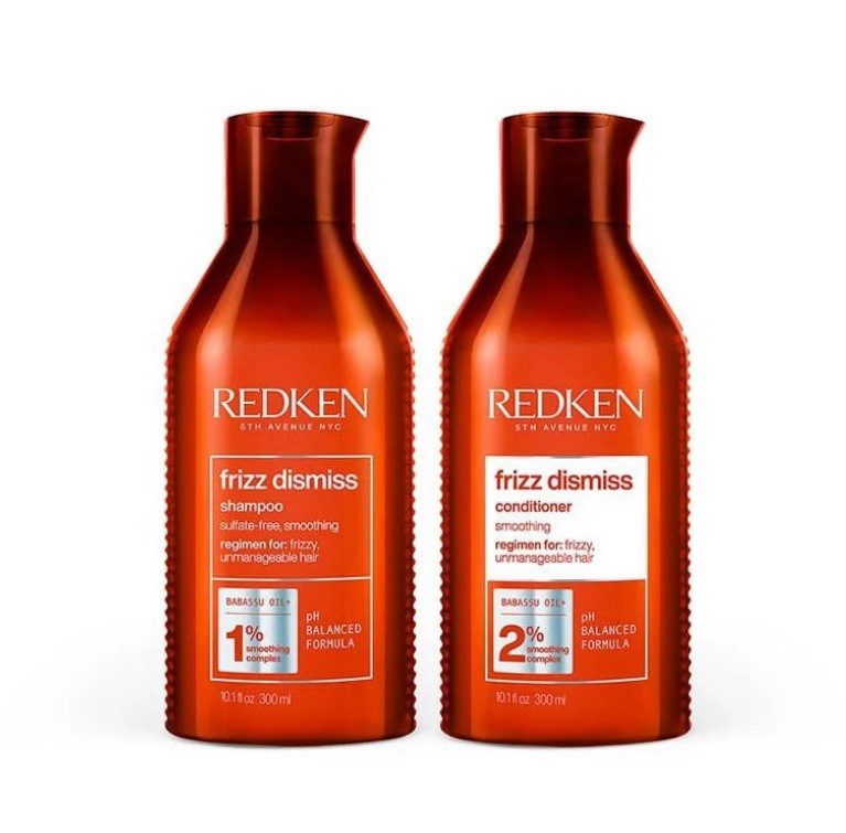 REDKEN Frizz Dismiss SHAMPOO & CONDITIONER SET 10.1 OZ EACH NEW Infinity Warehouse