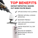 Supreme Trimmer Airbrush Ink 60ML | Barber Hair & Beard Line-Up Spray | Black Infinity Warehouse
