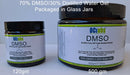 Pharmaceutical DMSO Liquid/Gel 99.9% Pure DMSO, 70/30 Water, 70/30 Aloe in Glass Infinity Warehouse