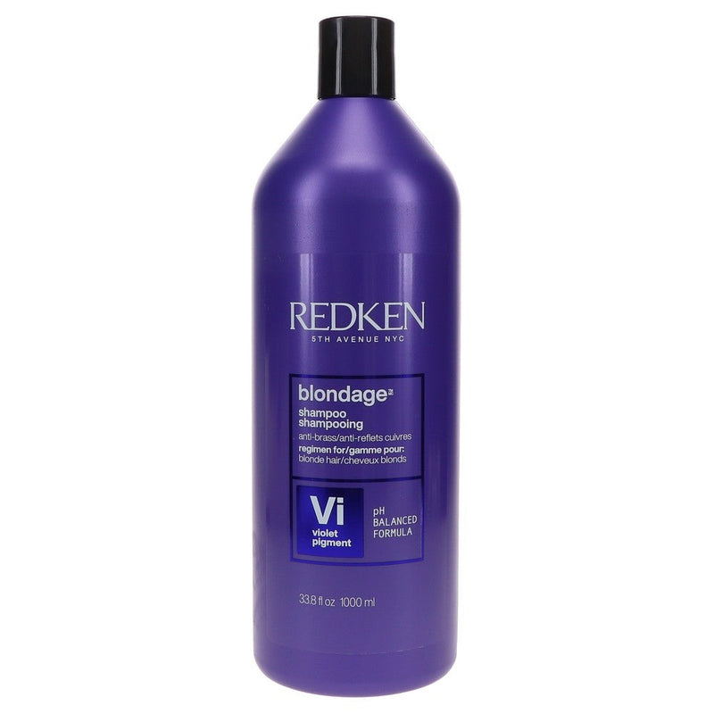 Redken Blondage Color Depositing Purple Shampoo 33.8 oz Infinity Warehouse