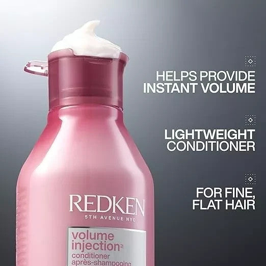 Redken Volume Injection Shampoo and Conditioner Duo - 10oz Infinity Warehouse