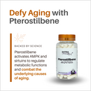 Pterostilbene 350mg High Purity Capsules | Australian Lab Certified | Longevity Infinity Warehouse