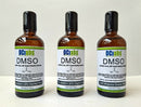 Pharmaceutical DMSO Liquid/Gel 99.9% Pure DMSO, 70/30 Water, 70/30 Aloe in Glass Infinity Warehouse