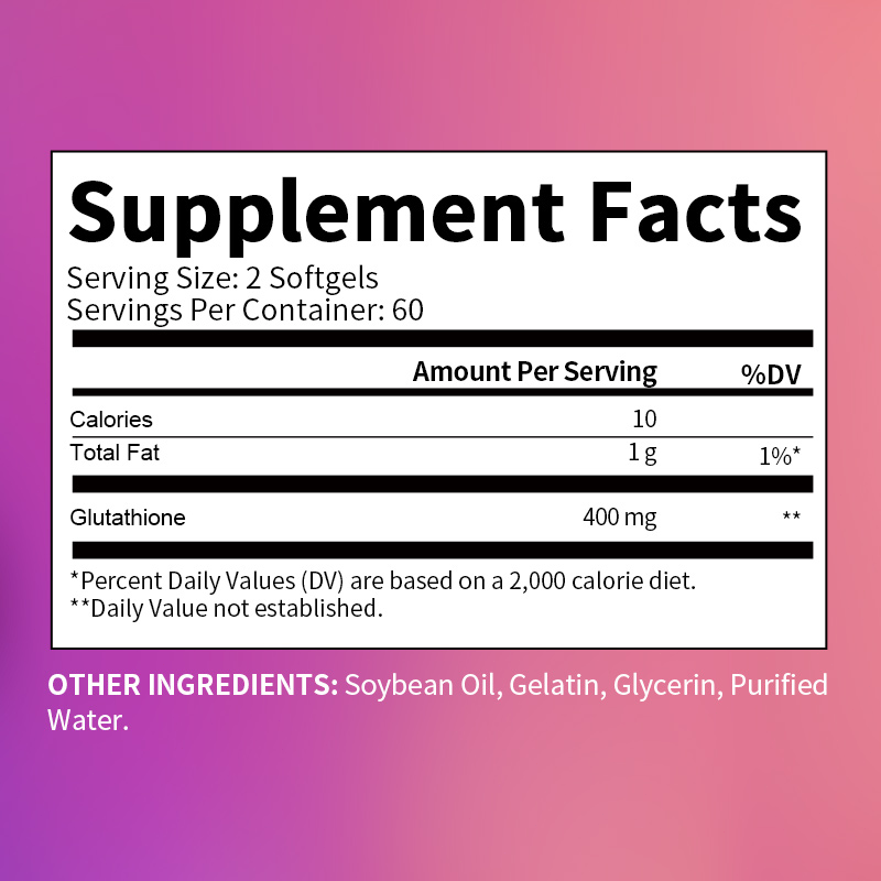 Glutathione Capsules Antioxidant, Detox Immune Support & Cell Protection Infinity Warehouse