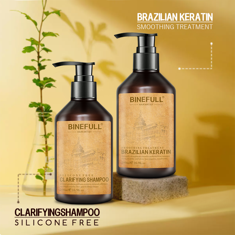 Brazilian Shampoo Keratin Treatment Straightening Formaldehyde Free Binefull Infinity Warehouse