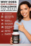 DHT BLOCKER + BIOTIN Saw Palmetto Hair Loss STRONG Regrowth Supplement - 2Months Infinity Warehouse