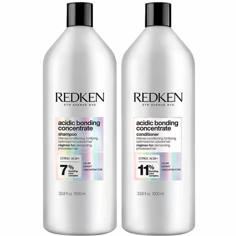 NEW Redken Acidic Bonding Concentrate Shampoo and Conditioner (33.8 fl oz) Infinity Warehouse