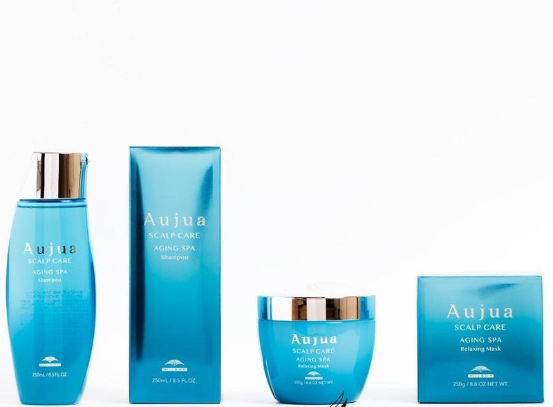 Milbon Aujua Aging Spa Shampoo / Relaxing Mask / Lifting Lotion 100–1000ml Japan Infinity Warehouse