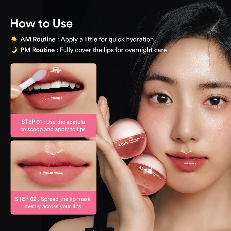 Abib PPDRN Collagen Lip Mask Glazed Jelly 11g Infinity Warehouse