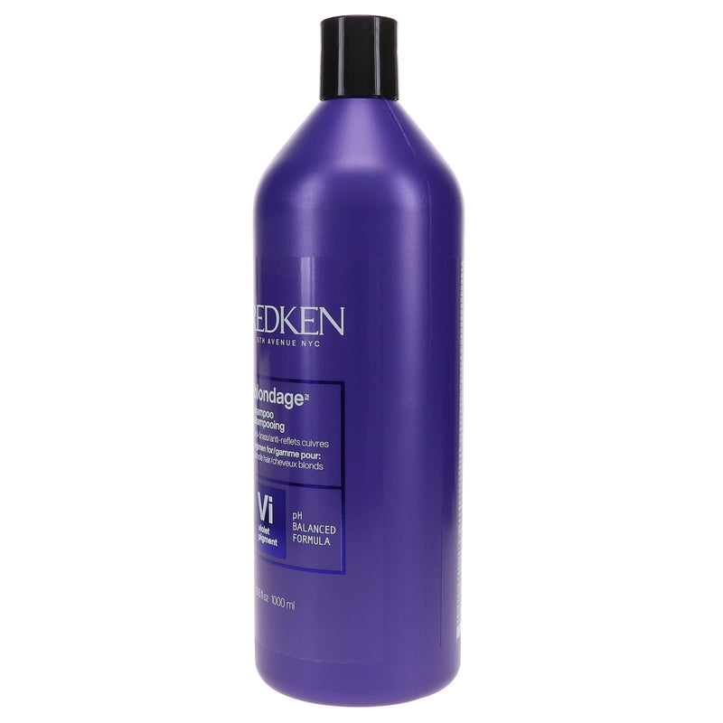 Redken Blondage Color Depositing Purple Shampoo 33.8 oz Infinity Warehouse