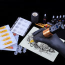 Tattoo Kit Complete Wireless Rotary Pen Machine with Ink Cartridge Needle Paper Infinity Warehouse
