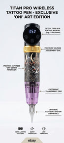 Wireless Adjustable Rotary Tattoo Pen Machine Compatible With Major Cartridges Infinity Warehouse