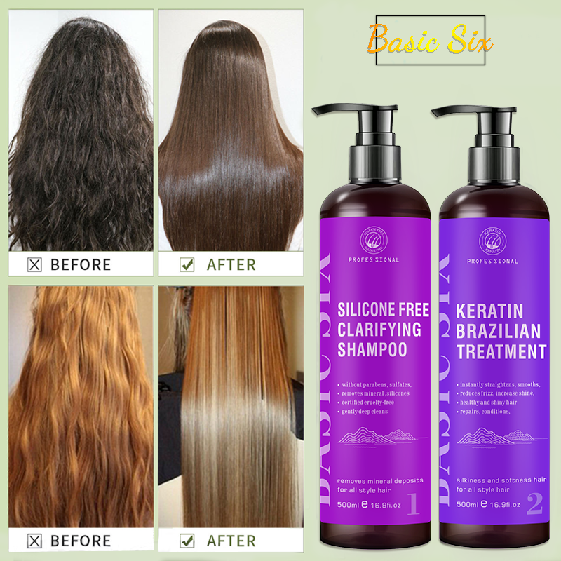 Brazilian Keratin Treatment Set Smoothing Straightening Hair Salon Basic Six Infinity Warehouse