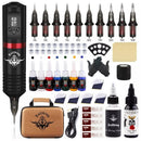 Wireless Tattoo Pen Machine Kit Complete with Power Supply Cartridge Needles Ink Infinity Warehouse