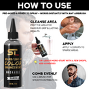 Supreme Trimmer Airbrush Ink 150ML | Barber Hair & Beard Line-Up Spray | Black Infinity Warehouse