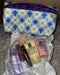 Clinique Skin Care Makeup 7 Piece Gift Set With Floral Cosmetic Bag (Brand New) Infinity Warehouse
