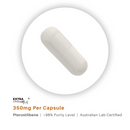 Pterostilbene 350mg High Purity Capsules | Australian Lab Certified | Longevity Infinity Warehouse