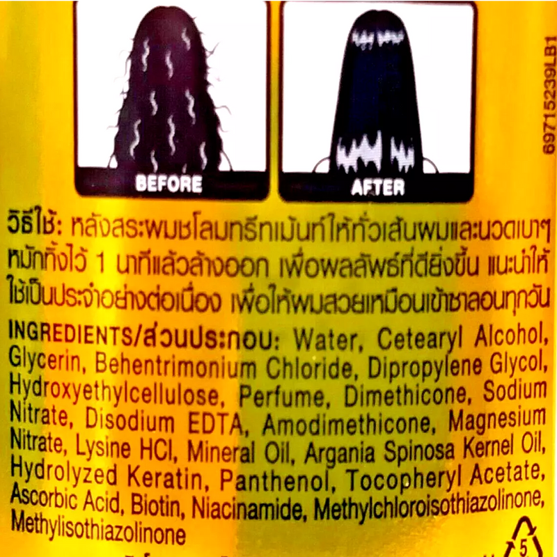 600ml Vita Keratin Salon Daily Treatment Deep Repair Hair care treatment O Infinity Warehouse