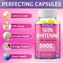 L-Glutathione 5000Mcg Skin Whitening Capsules Anti-Aging Antioxidant Infinity Warehouse