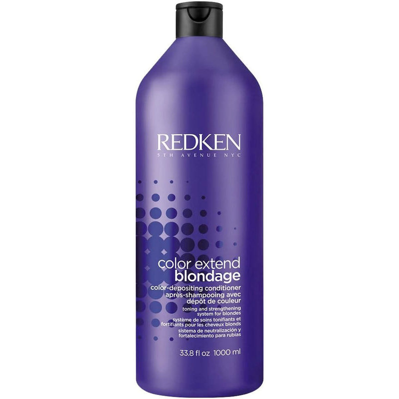 Redken Color Extend Blondage Color Depositing Conditioner 33.8 oz Sealed New Infinity Warehouse
