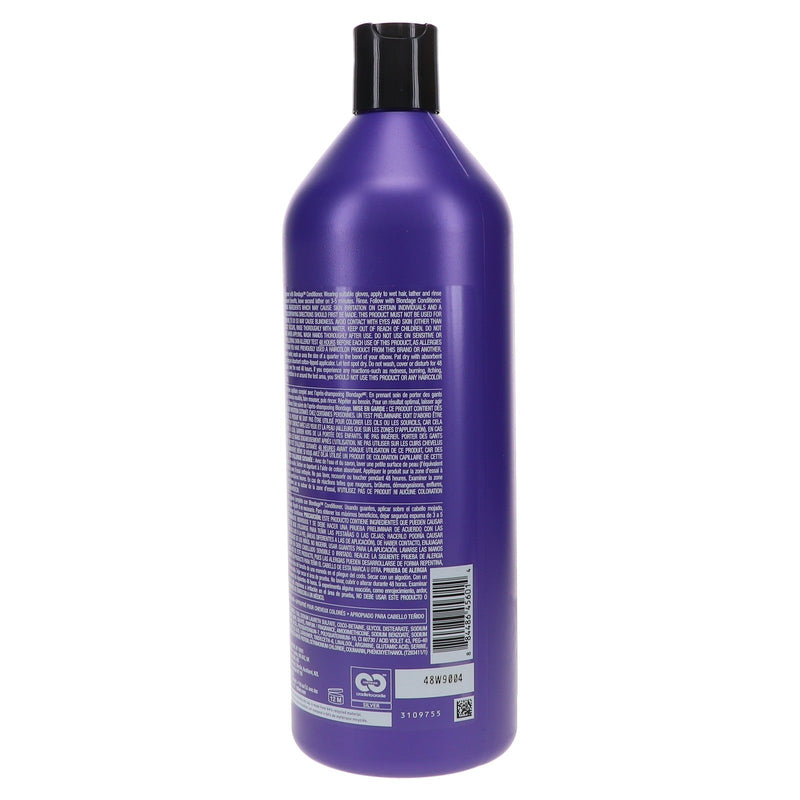 Redken Blondage Color Depositing Purple Shampoo 33.8 oz Infinity Warehouse