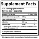 L-Glutathione 5000Mcg Skin Whitening Capsules Anti-Aging Antioxidant Infinity Warehouse