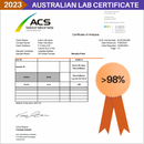 Pterostilbene 350mg High Purity Capsules | Australian Lab Certified | Longevity Infinity Warehouse